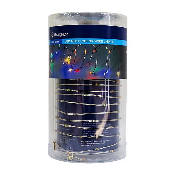 WESTINGHOUSE LED WIRE LIGHT 9FT MULTI-COLOR