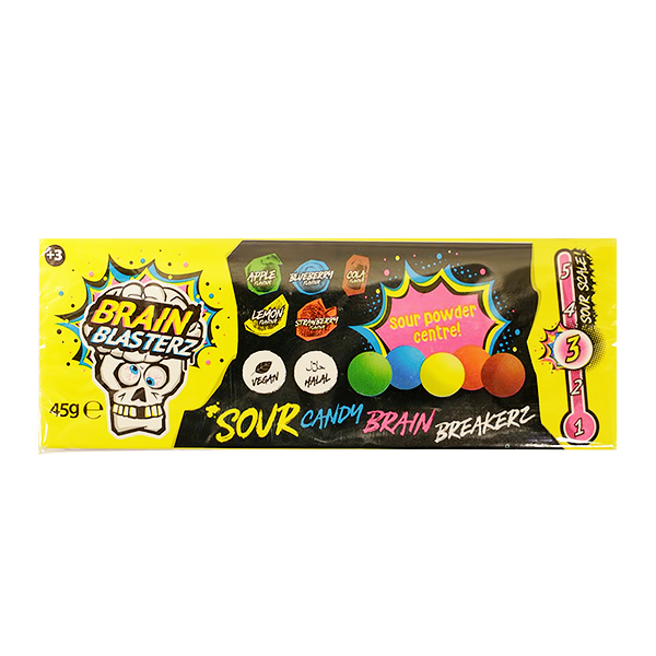 BRAIN BLASTERZ BREAKERZ BALLS CANDIES