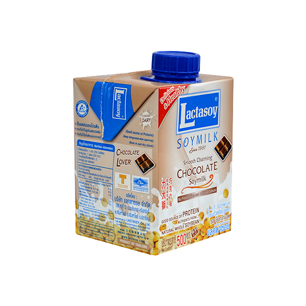 LACTASOY SOYMILK CHOCOLATE 500ML