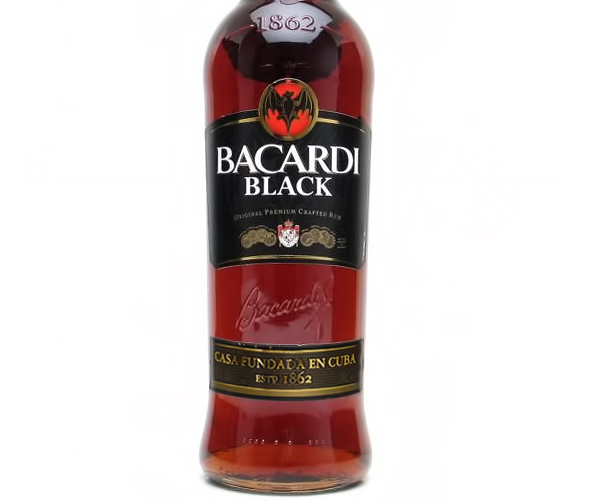 BACARDI BLACK RUM 40% 1L 