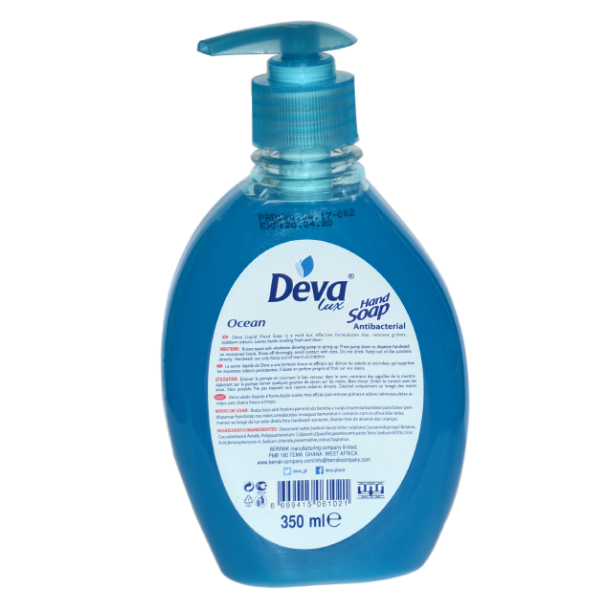 DEVA OCEAN LIQUID HAND SOAP 350ML