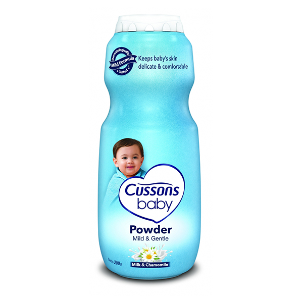 CUSSONS BABY POWDER MILD & GENTLE 200G 