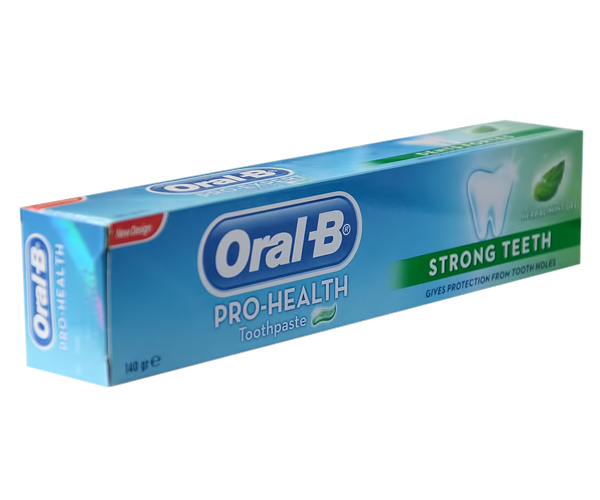 ORAL B STRONG TEETH EXTRA MINT GEL 140G