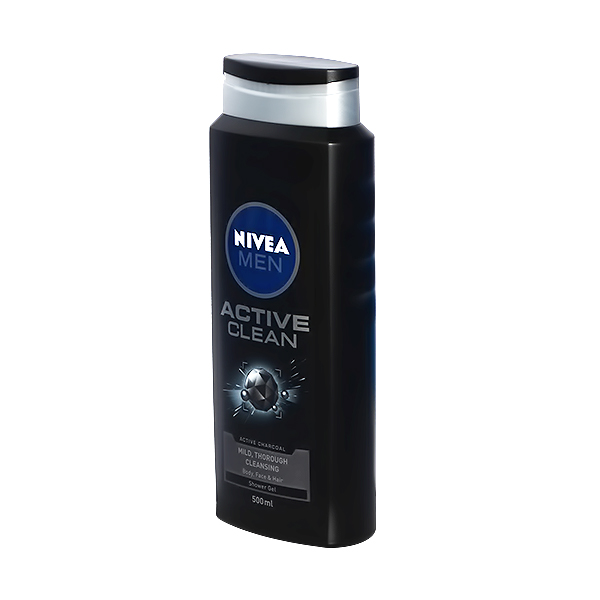 NIVEA MEN SHOWER GEL ACTIVE CLEAN 500ML 