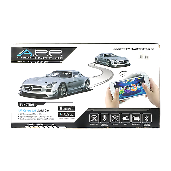 TOY CAR + LIGHT 1:14 RACE CAR 