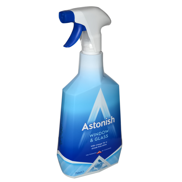 ASTONISH WINDOW & GLASS CLEANER 750ML