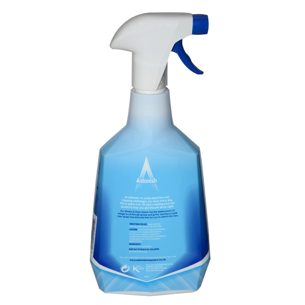 ASTONISH WINDOW & GLASS CLEANER 750ML