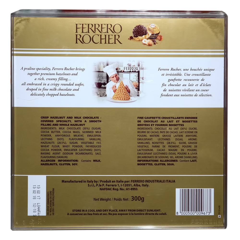 FERRERO ROCHER 300G