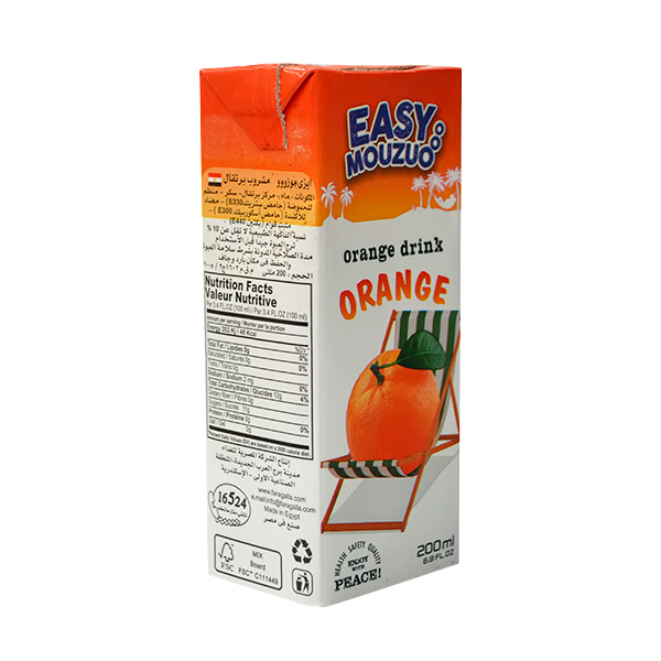 EASY MOUZOO ORANGE TETRAPACK 200ML 