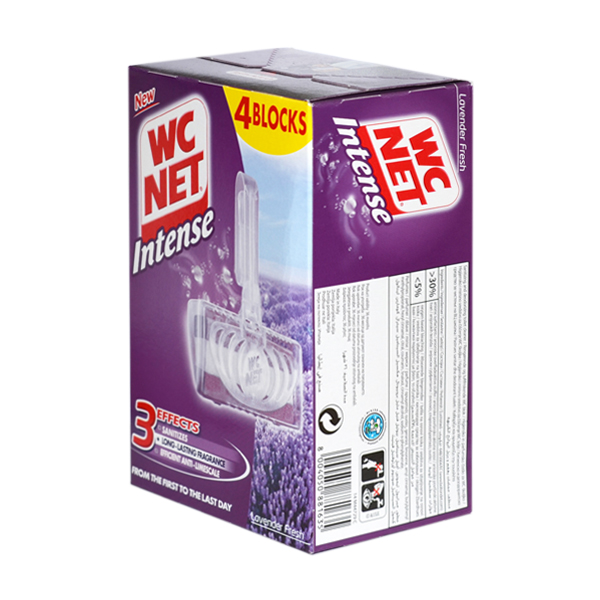 WC NET INTENSE SOL RIM BLOCK LAVENDER FRESH 4PCS