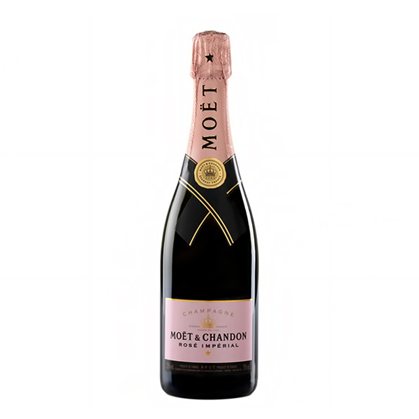 MOET & CHANDON ROSE IMPERIAL CHAMPAGNE 12% 750ML  