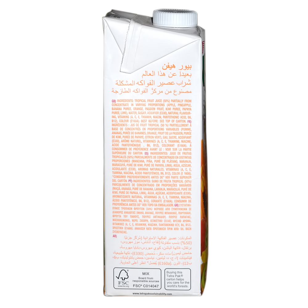 PURE HEAVEN MULTI-FRUIT JUICE TETRA PAK  1L