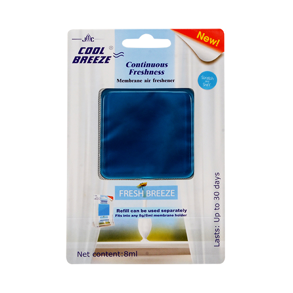 COOL BREEZE MEMBRANE AIR FRESHNER FRESH BREEZE 8ML 