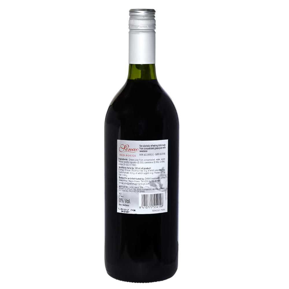 SENAC RED NON-ALCOHOLIC WINE 1L