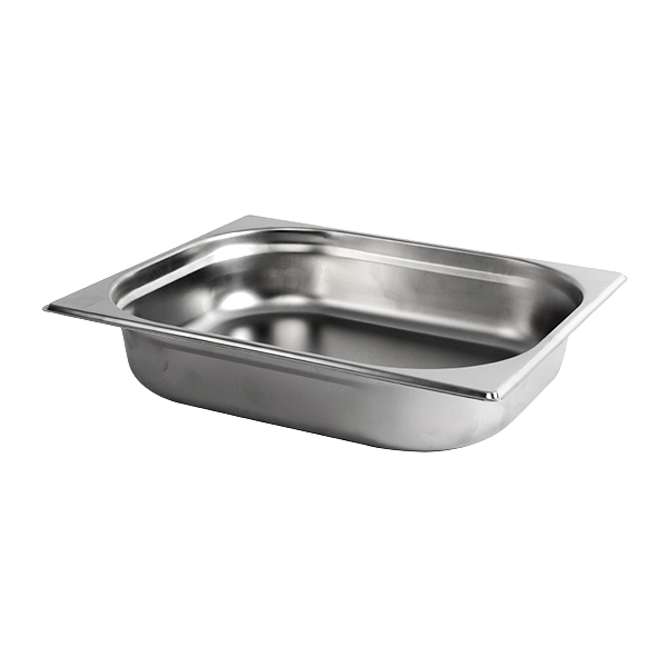 STAINLESS STEEL DOUBLE PAN 33X27CM