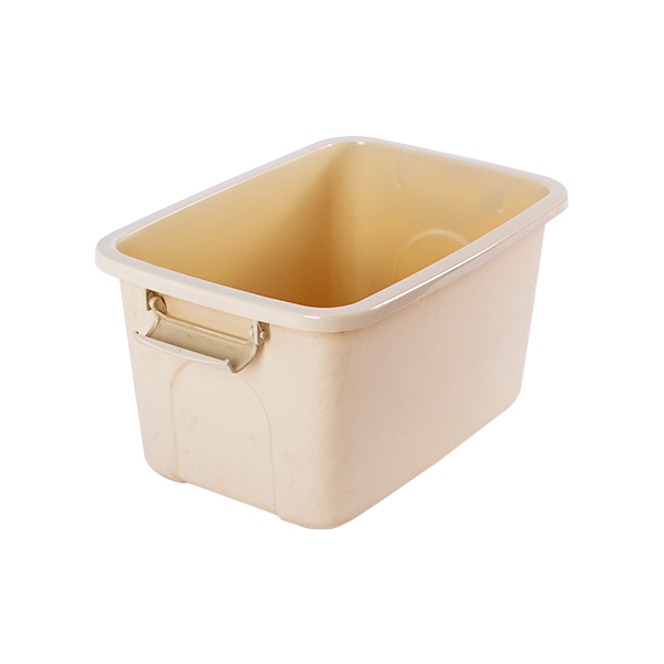 PLASTIC STORAGE BOX WITH COVER  35X24X19CM
