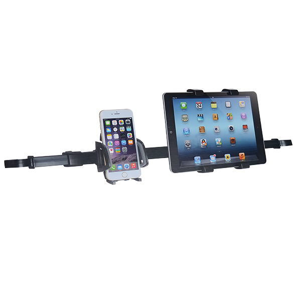 CAR HEADREST DUAL MOUNT HOLDER