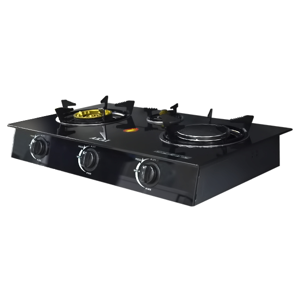 AKAI TABLE TOP GAS COOKER WITH INFRARED 3 BURNER GC033A-8536