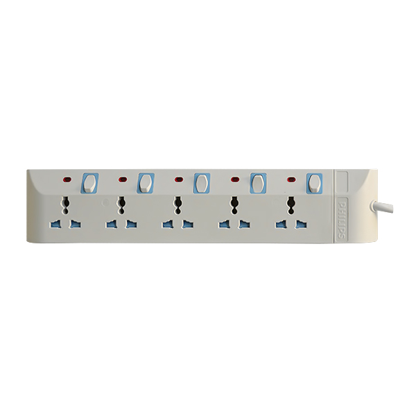 PHILIPS EXTENSION SOCKET 5 WAY/2M CORD  SPN1651WA-56