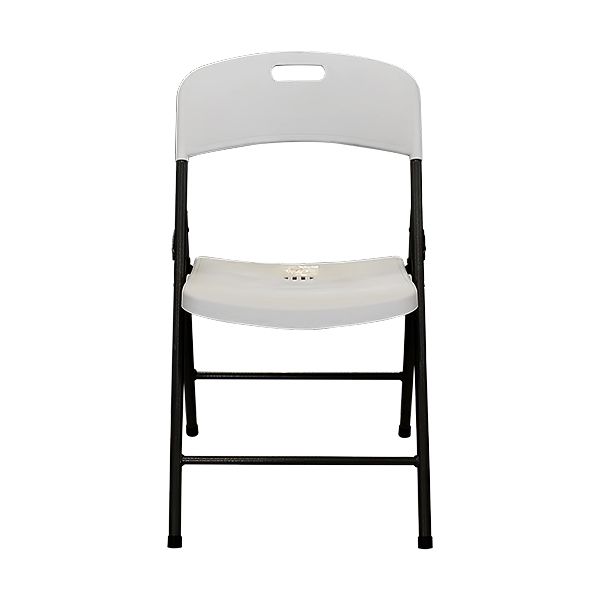 FOLDING OUTDOOR CHAIR NYLON WHITE