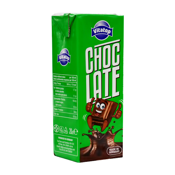 VITATOP CHOCOLATE TETRA PACK DRINK 200ML