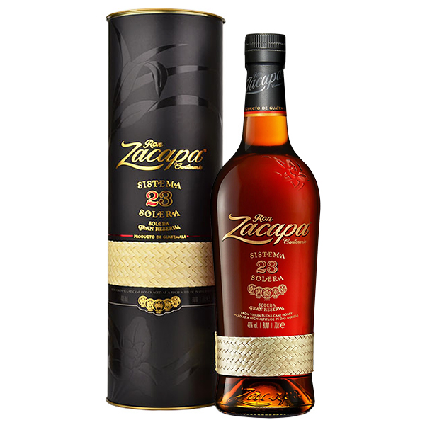 ZACAPA CENT 23 RHUM 40% 750ML 