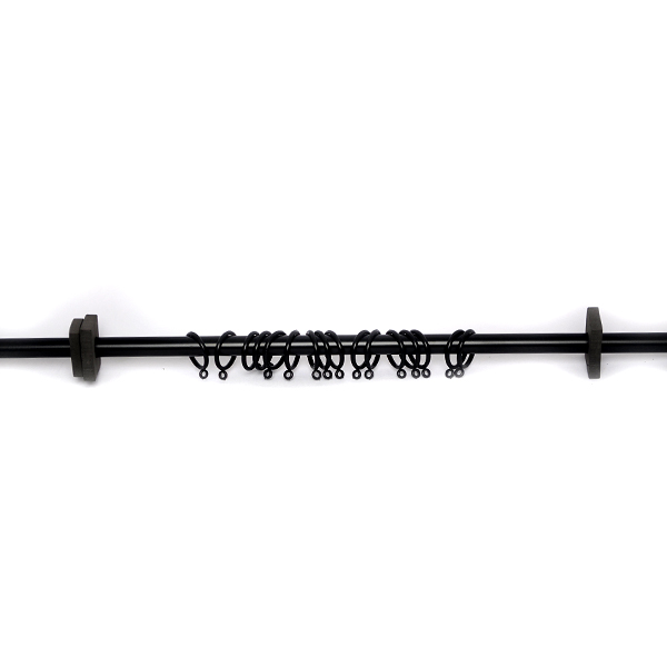 HOME FASHION EXTENDABLE CURTAIN ROD 120-210CM