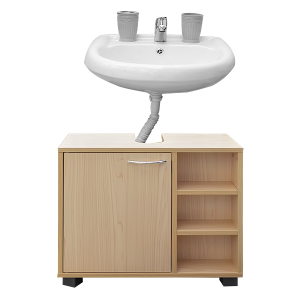 BATHROOM CABINET WITH DOOR WOODEN PRM-3