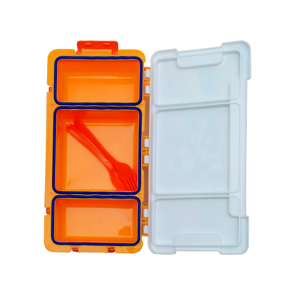 SEAL KING LUNCH BOX  WITH SPOON & FORK 