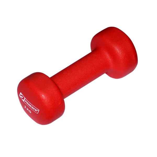 PROESCE NEOPRENE DUMBBELL PAIR 2 X 2KG LKDB-504A-2KG