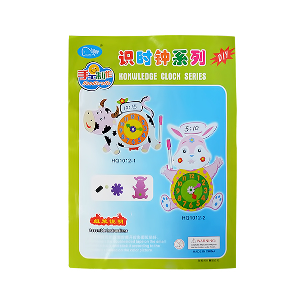 KIDS LITERACY CLOCK WITH MARKER