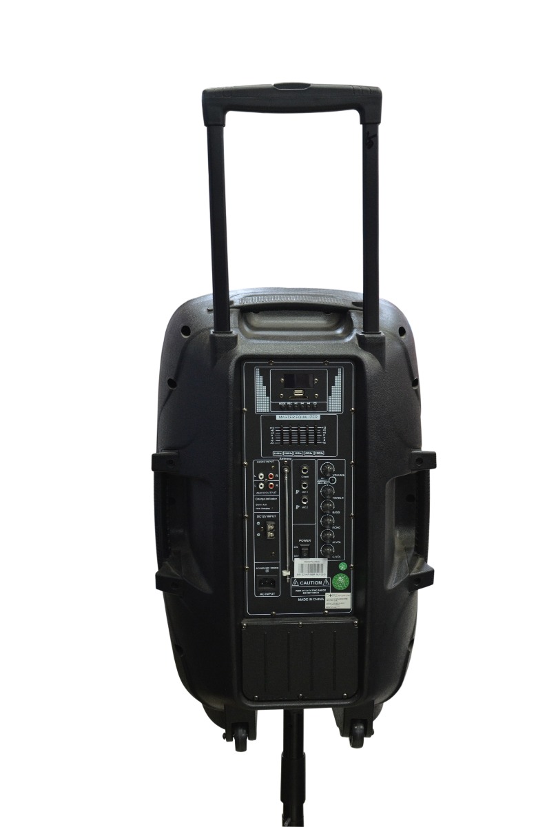 DZIRE PORTABLE HIFI SPEAKER  15" HIFI15SR-15AK