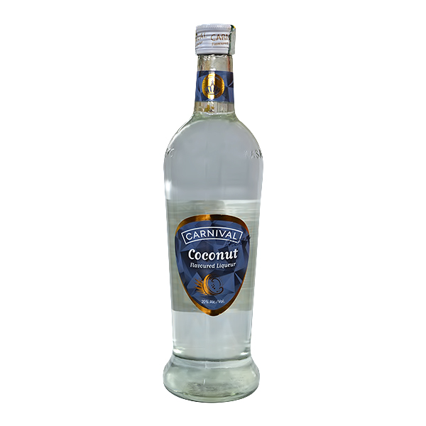 KASAPREKO CARNIVAL COCONUT FLAVOURED LIQUEUR 20% 750ML 