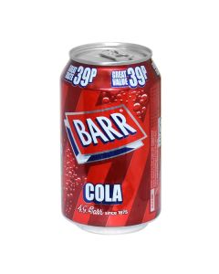 BARR COLA CAN 330ML 