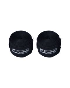 PROESCE HAND WRAPS COTTON 108“ - 180” BLACK LBQ-3003 