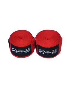 PROESCE HAND WRAPS COTTON 108“ - 180” RED LBQ-3003