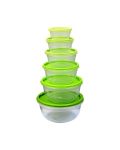 CONTAINER SET 6PCS SOLITAIRE 21566-24