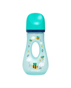 MOMEASY WIDE NECK FEEDING BOTTLE WITH HOLE HANDLE 8OZ 