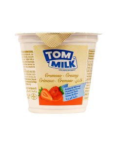 TOM MILK STRAWBERRY FLAVOR DAIRY DESSERT