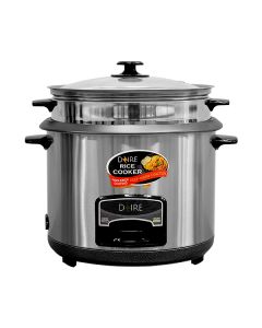 DZIRE RICE COOKER 2.8L STAINLESS STEEL 