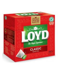 LOYD BLACK TEA CLASSIC  20 TEA BAGS 40G