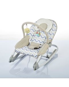 MARIBEL BABY ROCKER FOLDABLE GREY 