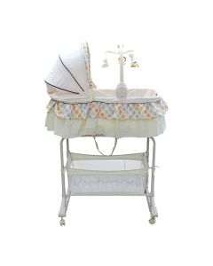 BABY BASSINET + ROCKER ADJUSTABLE PL501