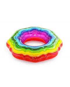 BESTWAY SWIMMING RAINBOW RIBBON TUBE 45" 36163