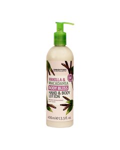 CREIGHTONS VANILLA & MACADEMIA HAND & BODY LOTION 400ML