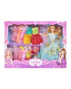 DOLL WITH CLOTHES CHARM MKL051863