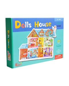 PUZZLE DOLLS HOUSE 25PCS MKL056552