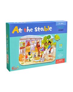 PUZZLE AT THE STABLE 75PCS MKL056561