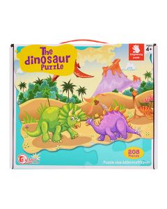 DINOSAUR PUZZLE 208 PCS MKL056327
