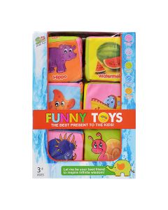 SOFT CUBE WITH BELL 6PCS BOX PACK MKL062177